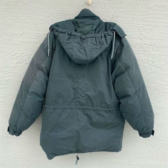 Vintage Triple F.A.T. Goose Men's Green Down Parka Jacket Size L - Picture 3 of 12